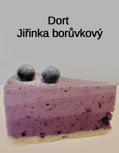 Dort Jiřinka borůvkový - Cukrárna Jiřina