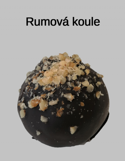 Rumová koule - Cukrárna Jiřina