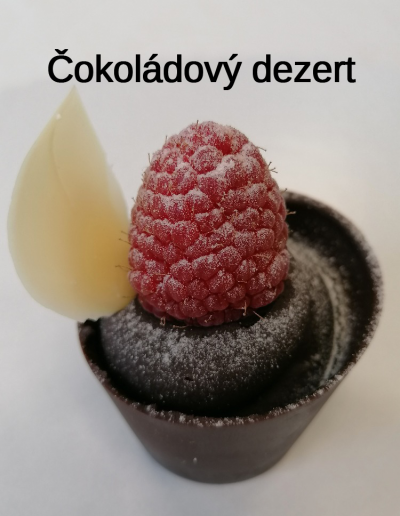Čokoládový dezert - Cukrárna Jiřina